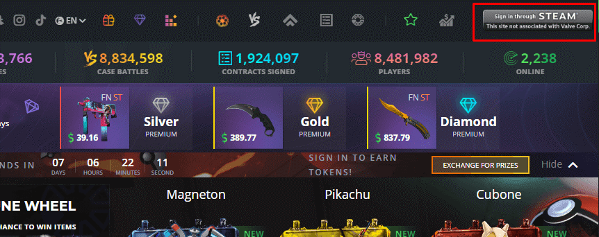 hellcase signup